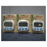 (3) Kitchen Timers