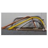 (4) Vintage Hand Saws