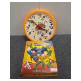 Kool-Aid Clock, Story Book w/6 Figurines &Play Mat
