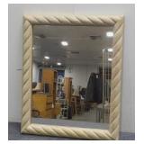 Mirror w/wooden frame 23.5" x 19.5"