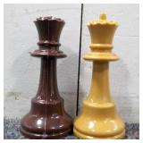 Chess and Checker Pieces