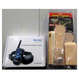 (1) Petainer Shock Collar & Wooden Monster Truck