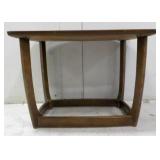 (1) Small Dark Wood Coffee Table