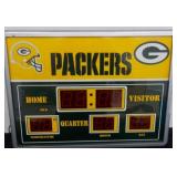 Greenbay Packers Collectible Score Board