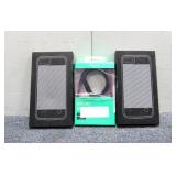(2) Battery Phone Cases & (1) Smart Watch