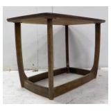 (1) Small Dark Wood Coffee Table