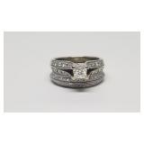 1.25CTS Diamond Wedding Set, $3,450 Appraisal