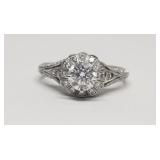 .82CTS Diamond Ring in 18k Gold, $2,275 Appraisal