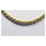 20k Gold Chain/Necklace, 20" Long, 10g