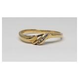 (5) Diamonds Set in 14k Gold Ring, Sz: 8.2, 2.3g