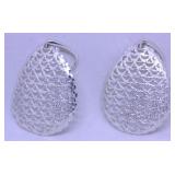 (2) Fine Silver Earrings
