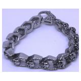 (1) Skull Chain Bracelet