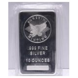 (1) 10oz .999 Fine Silver Sunshine Minting Coin