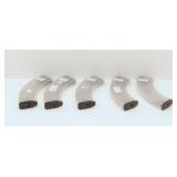 (5) AK 47 Clear Magazines, 7.62x39 40RD