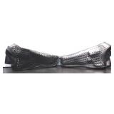(2) Black Leather Gun Holsters With Edged Patterns