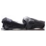 (2) Black Leather Gun Holsters With Edged Patterns