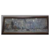 Large Print of a Claude Monet Regatta Painting