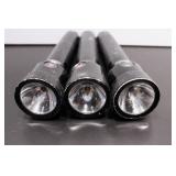 (3) Streamlight Stinger Flashlights w/(2) Chargers