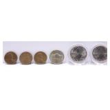 Variety Of Vintage Coins