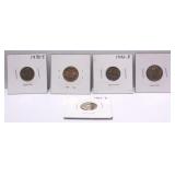Variety Of Vintage Coins
