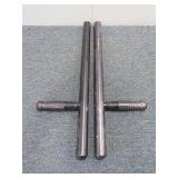 (2) Metal Police Batons