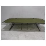 Army Green Camping Cot