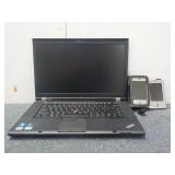 Lenovo Think Pad Laptop (2) Dell Pocket PCS