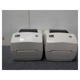 (2) Zebra TLP2844-2 Label Printer