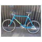 Blue Schwinn Aluminum Mountain Bike