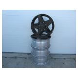 (4) 21" GMC 8-Lug Wheels