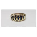 Sapphire/Diamond Ring, 2.25CT, Retail: $1,999