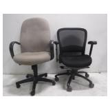 (2) Rolling Padded Office Chairs