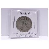 1918-P Walking Liberty Half Dollar