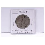 1919-S Walking Liberty Half Dollar