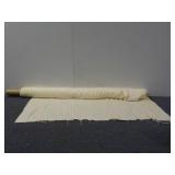 (1) Large Roll of Soft Light Cream Fabric