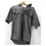 (1) Harley Davidson trademark Collared Shirt -Med.