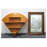 Unique Diamond Shape Shelf