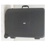 (1) Suitcase, black, locking