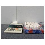 Sharp EL-2192C Color Calculator Printer W/ Paper