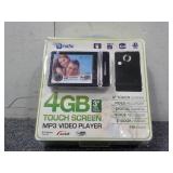 4 GB 3" Touch Screen MP3 Video Player