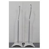 (2) Metal Speaker Stands