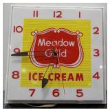 Meadow Gold Icecream Clock