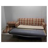 Pull Out Couch W/ Custom Cover (76"x36"x32")