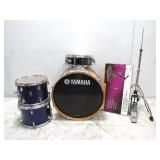 Yamaha Drum Set (Incomplete, Please Inspect)