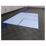 Blue Sport Court Flooring