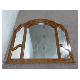 Dark Cherry Dresser Top Mirror (46"x50")