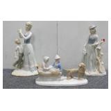 (3) Vintage Decorative Figurines