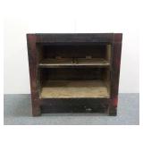 Small Wooden Workshop Shelf (Missing Drawer)