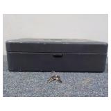 Locking Cash Box w/ Keys