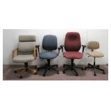 (4) Office Chairs